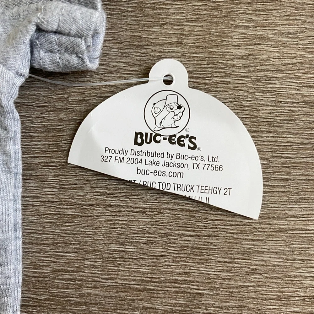 2T Buc-ee's Grey “Take me to Buc-ee’s” Baby Short Sleeve New‎ with tags